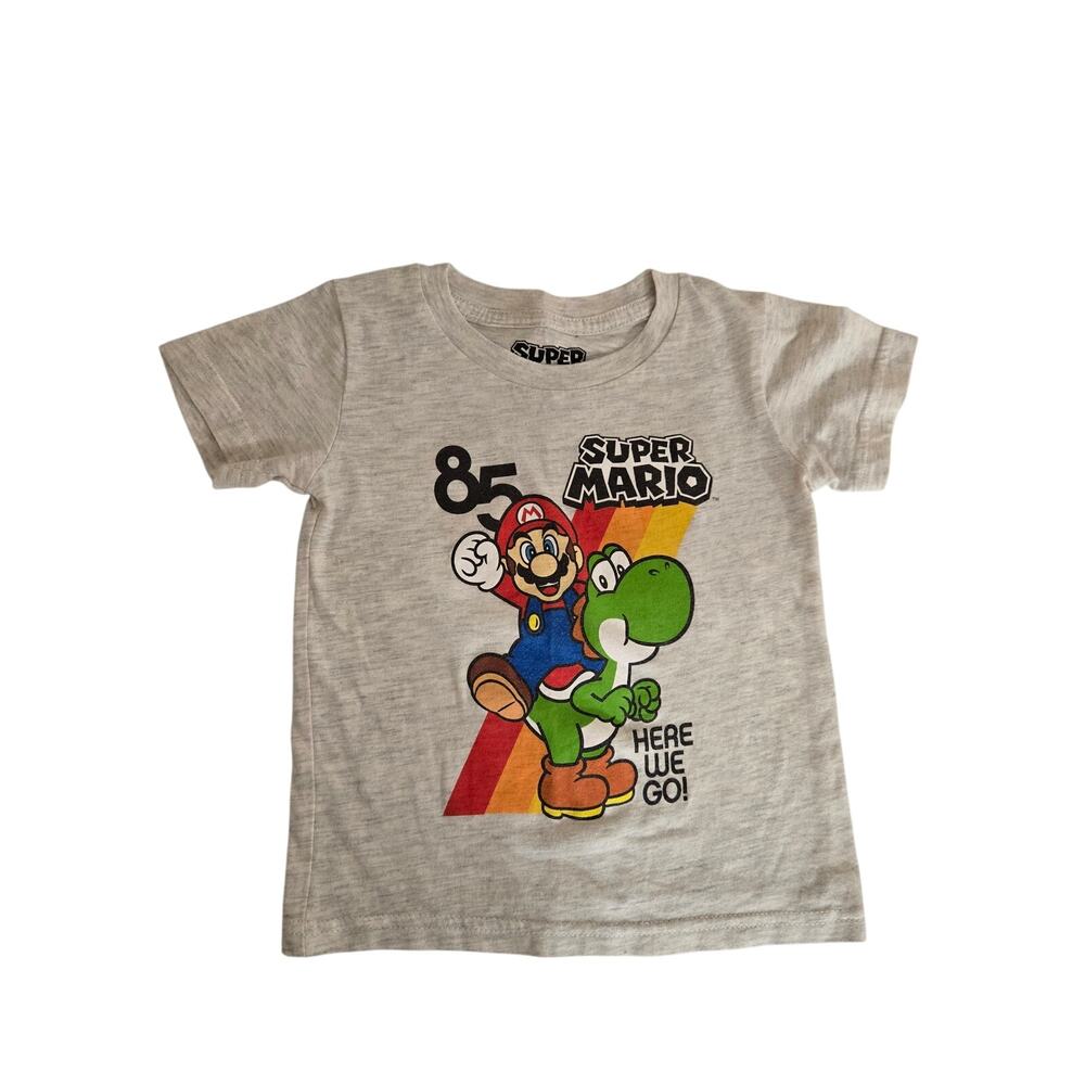 Toddler Boys' Super Mario Short Sleeve T-Shirt – Size 18M